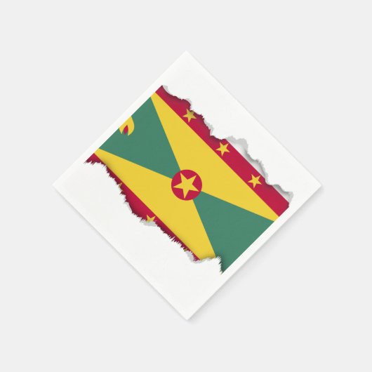 Vlag van Grenada Servet (Hoek)