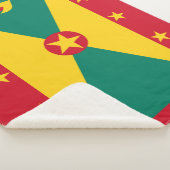 Vlag van Grenada Sherpa Deken (3/4)