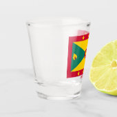 Vlag van Grenada Shot Glas (Links)