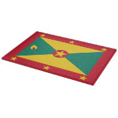 Vlag van Grenada Snijplank (Hoek)