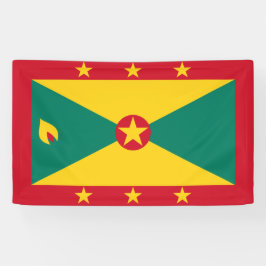 Vlag van Grenada Spandoek