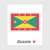 Vlag van Grenada Sticker (Vel)
