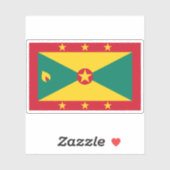 Vlag van Grenada Sticker (Vel)