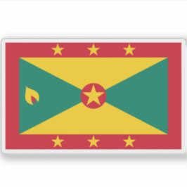 Vlag van Grenada Sticker