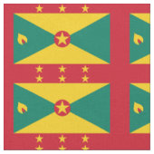 Vlag van Grenada Stof (Close Up)