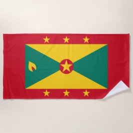 Vlag van Grenada Strandlaken