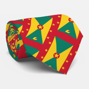 Vlag van Grenada Stropdas