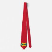 Vlag van Grenada Stropdas (Voorkant)