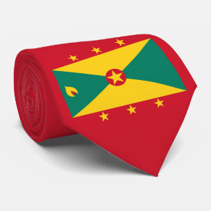 Vlag van Grenada Stropdas