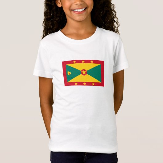 Vlag van Grenada T-shirt (Voorkant)