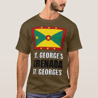 Vlag van Grenada T-shirt