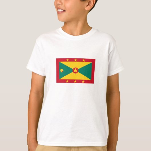 Vlag van Grenada T-shirt (Voorkant)