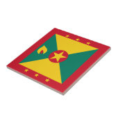 Vlag van Grenada Tegeltje (Zijkant)