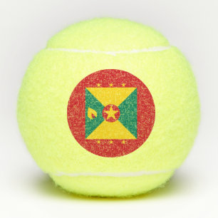 Vlag van Grenada Tennisballen