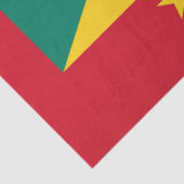 Vlag van Grenada Tissuepapier (Detail)