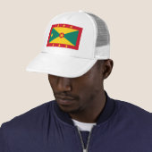 Vlag van Grenada Trucker Pet (In situ)
