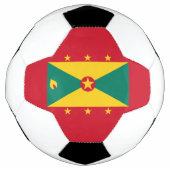 Vlag van Grenada Voetbal (Voorkant)