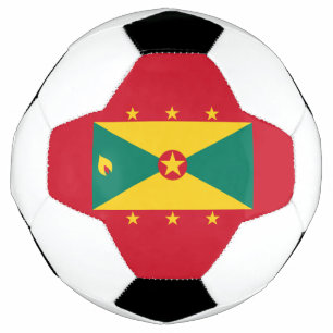 Vlag van Grenada Voetbal