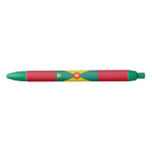 Vlag van Grenada Zwarte Inkt Pen (Voorkant)