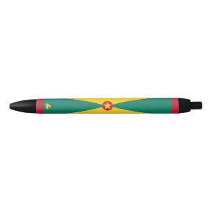 Vlag van Grenada Zwarte Inkt Pen
