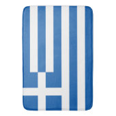 Vlag van Griekenland Badmat (Voorkant Verticaal)