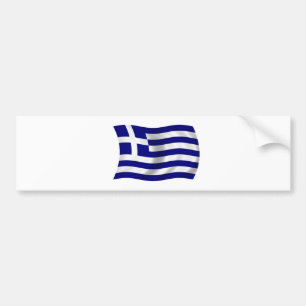 Vlag van Griekenland Bumpersticker