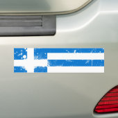 Vlag van Griekenland Bumpersticker (Op auto)
