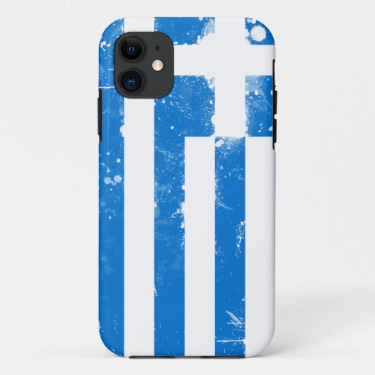 Vlag van Griekenland Case-Mate iPhone Case (Achterkant)