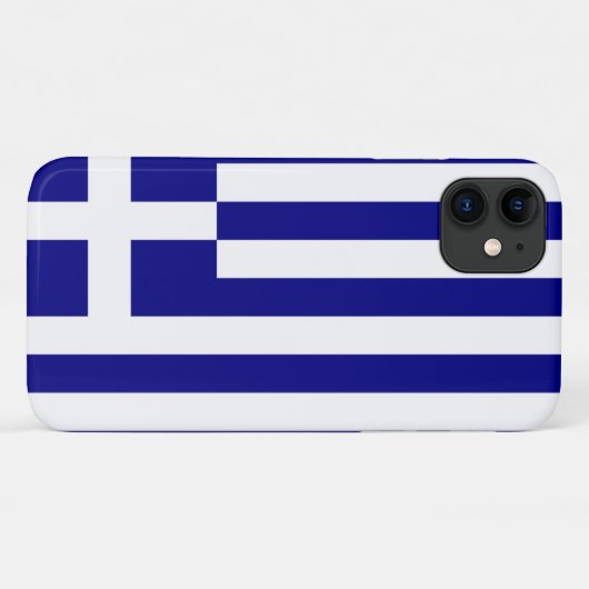 Vlag van Griekenland Case-Mate iPhone Case (Achterkant (horizontaal))