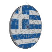 Vlag van Griekenland Dartbord (Voorkant Links)