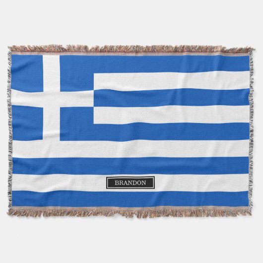 Vlag van Griekenland Deken (Voorkant)