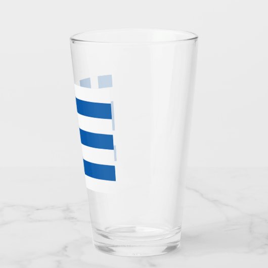 Vlag van Griekenland Glas (Links)