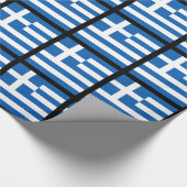 Vlag van Griekenland, Grieks Cadeaupapier (Hoek)