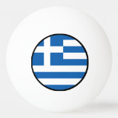 Vlag van Griekenland, Grieks Pingpongbal (Voorkant)