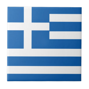 Vlag van Griekenland Griekse Vlag Tegeltje