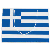 Vlag van Griekenland Groot Cadeauzakje (Voorkant)