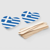 Vlag van Griekenland Handwaaier (Niet-gemonteerd)