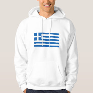 Vlag van Griekenland Hoodie