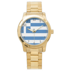 Vlag van Griekenland Horloge