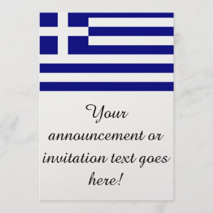 Vlag van Griekenland Kaart