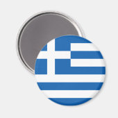 Vlag van Griekenland Magneet (Voorkant / Achterkant)