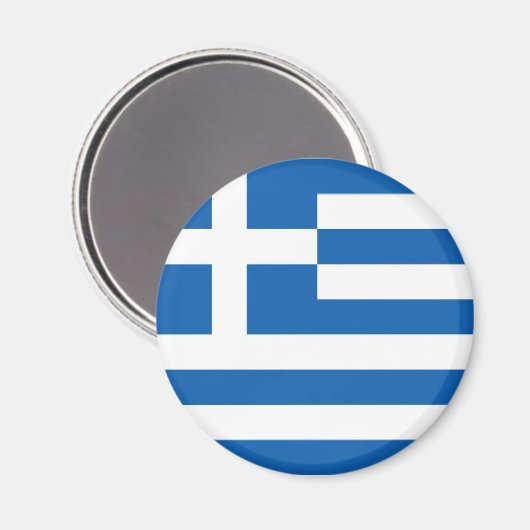 Vlag van Griekenland Magneet (Voorkant / Achterkant)