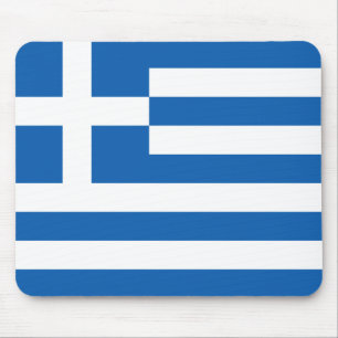 Vlag van Griekenland Mousepad Muismat