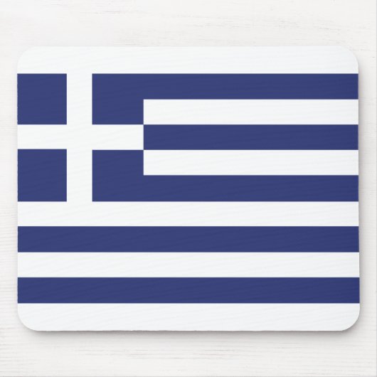 Vlag van Griekenland Muismat (Voorkant)