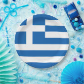 Vlag van Griekenland Papieren Bordje (Feest)