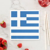 Vlag van Griekenland Servet (Insitu)