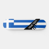 Vlag van Griekenland Skateboard (Horizontaal)