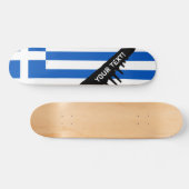 Vlag van Griekenland Skateboard (Horizontaal)
