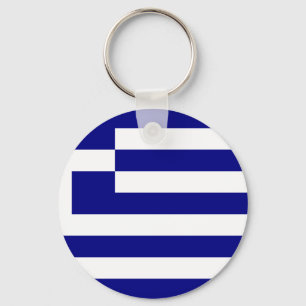 Vlag van Griekenland Sleutelhanger