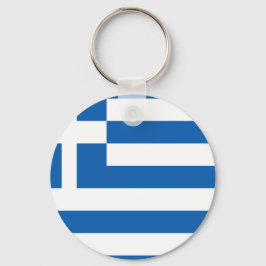 Vlag van Griekenland Sleutelhanger